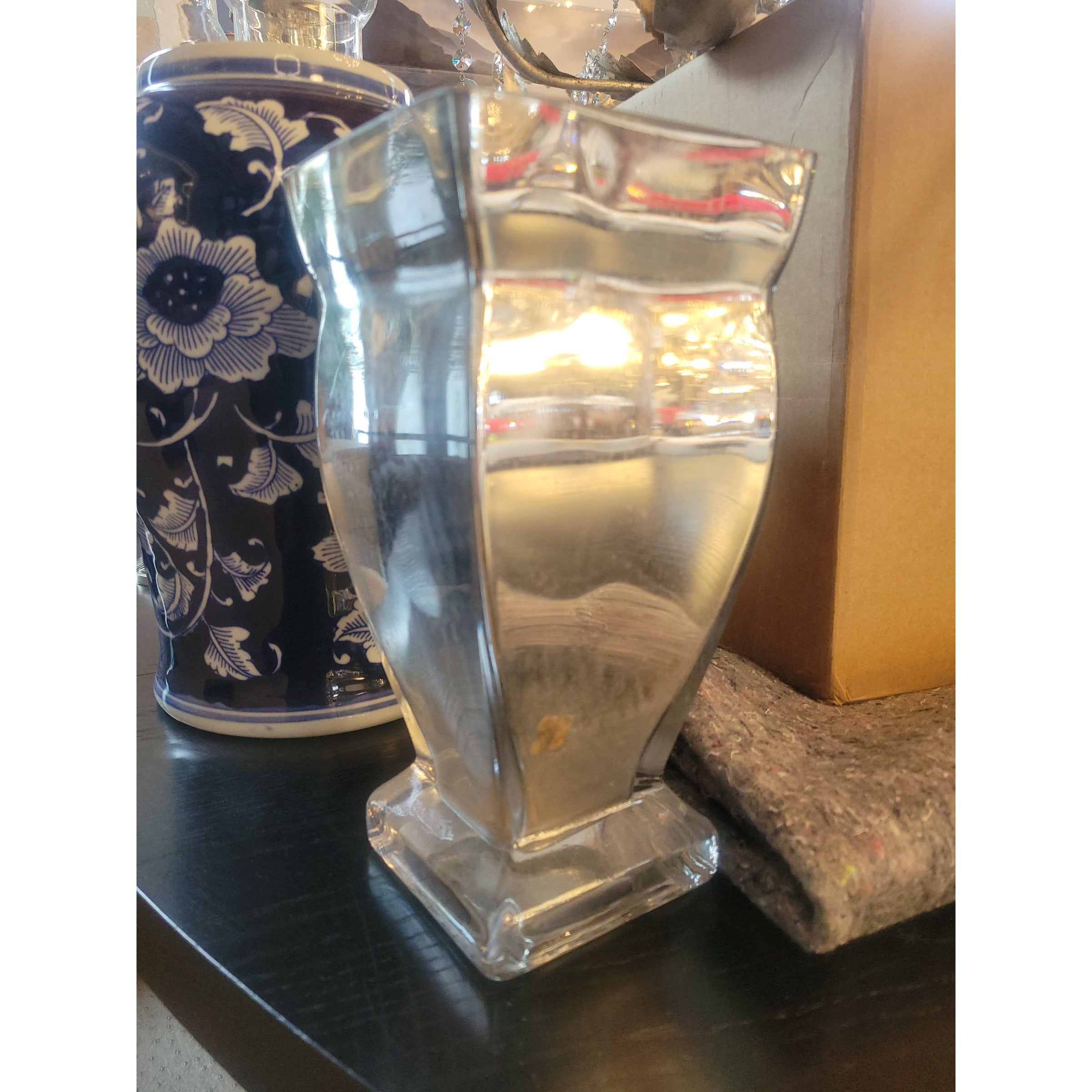 Ombre Mirror Glass Vase