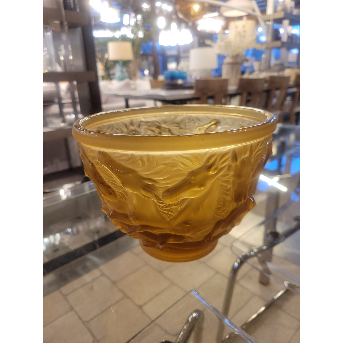 1930s Bohemian Horse Vase by Josef Inwald for Barolac - colletteconsignment.com