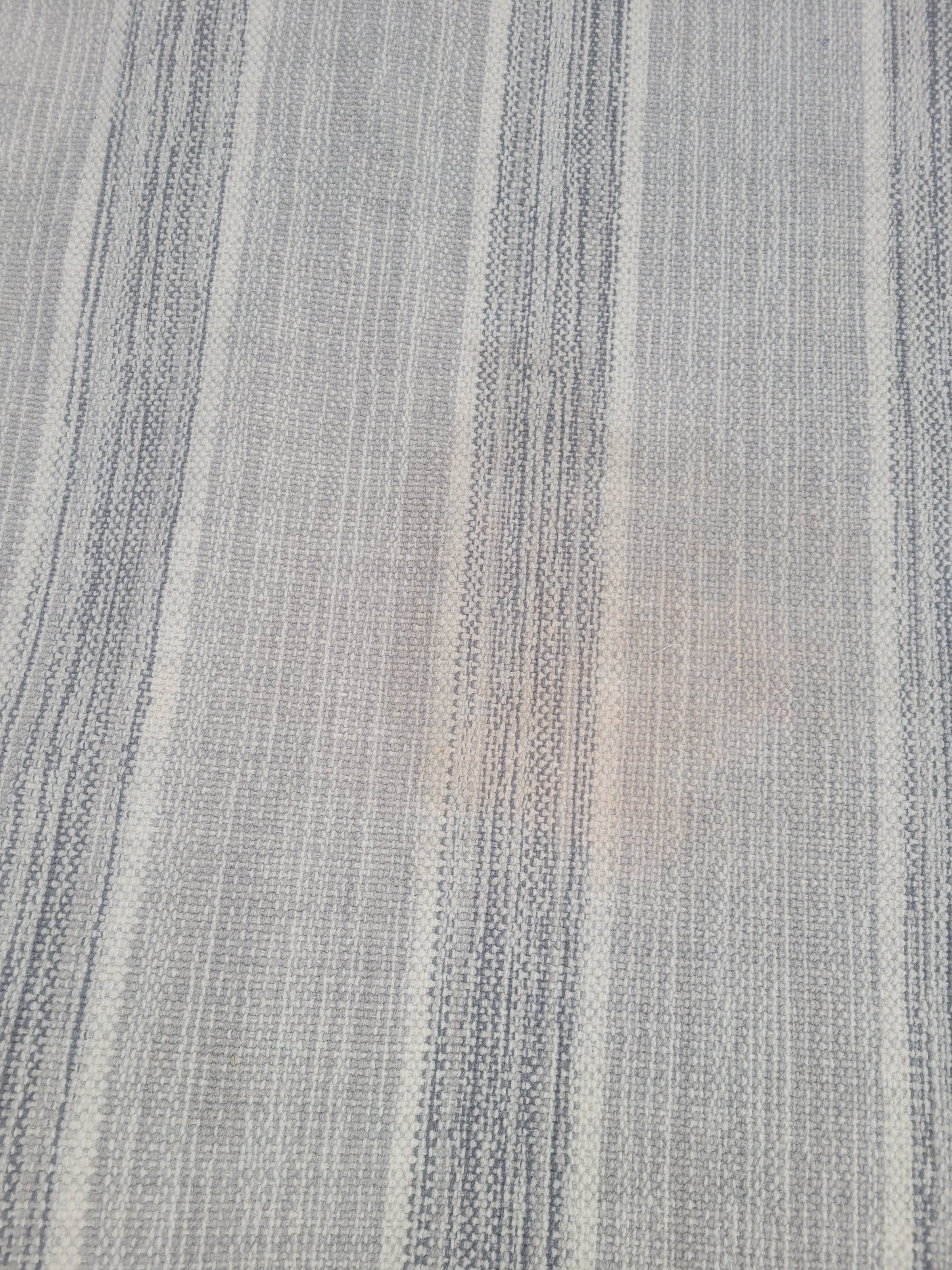 14' x 17' Gray Striated Rug by Stark (AS IS)