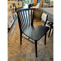 SET of 6 Article Black Dining Chairs (AS IS)