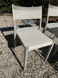 SET of 6 All Weather Wicker Play Side Chairs by Dedon (AS IS)