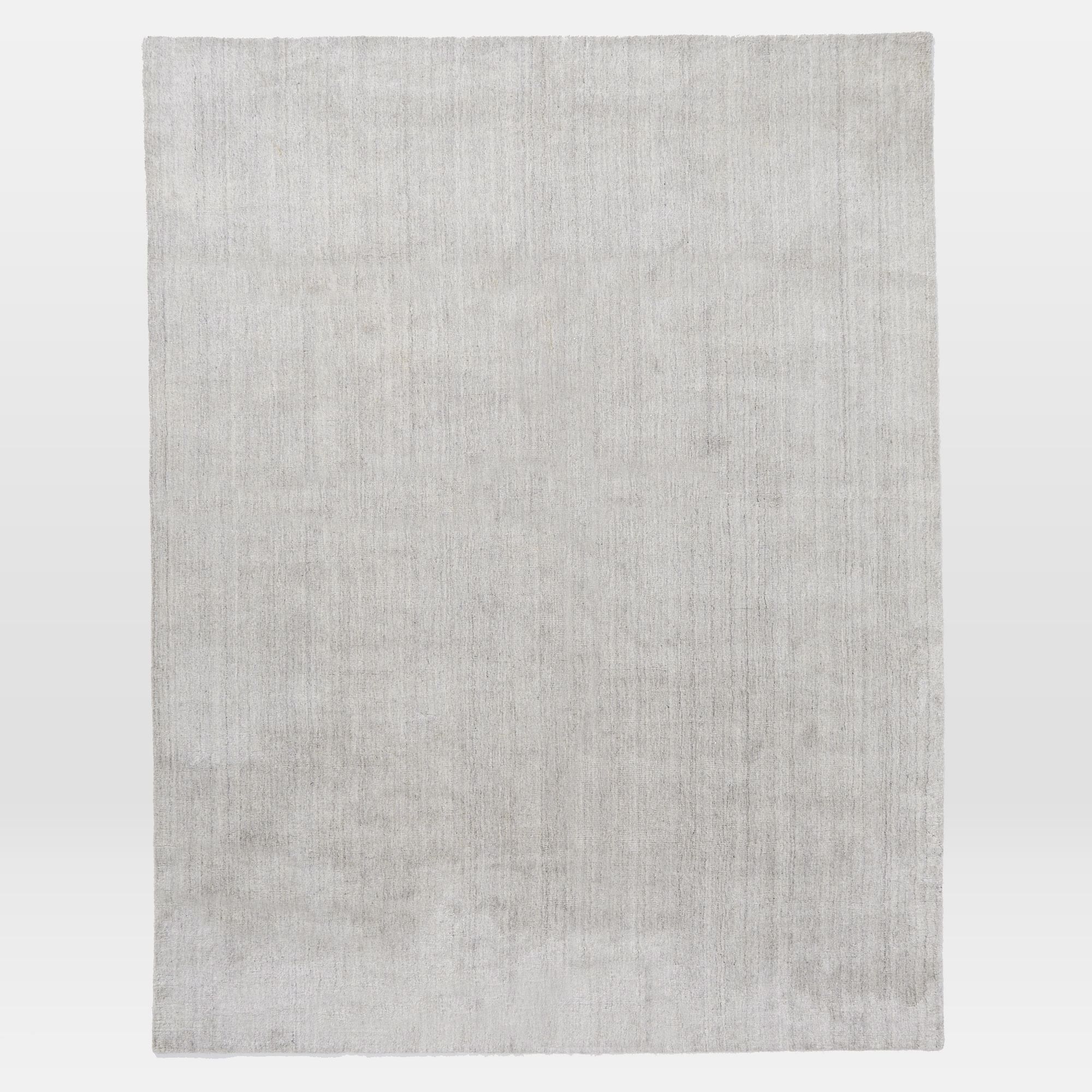 9x12-ft Gray & White Hand-Loom 'Shine' Rug by West Elm