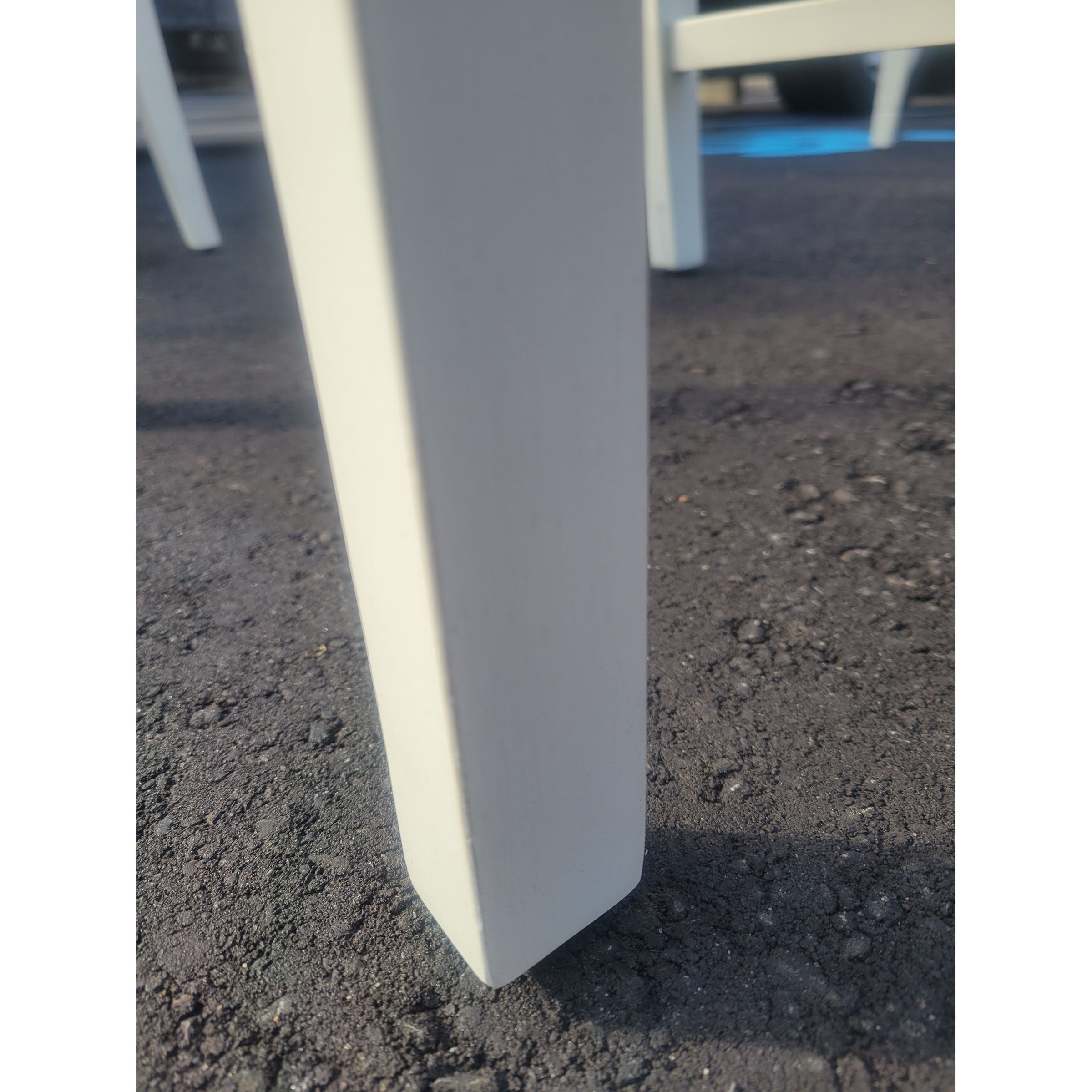 SET of 4 Blonde Wood Lattice Folding Chairs