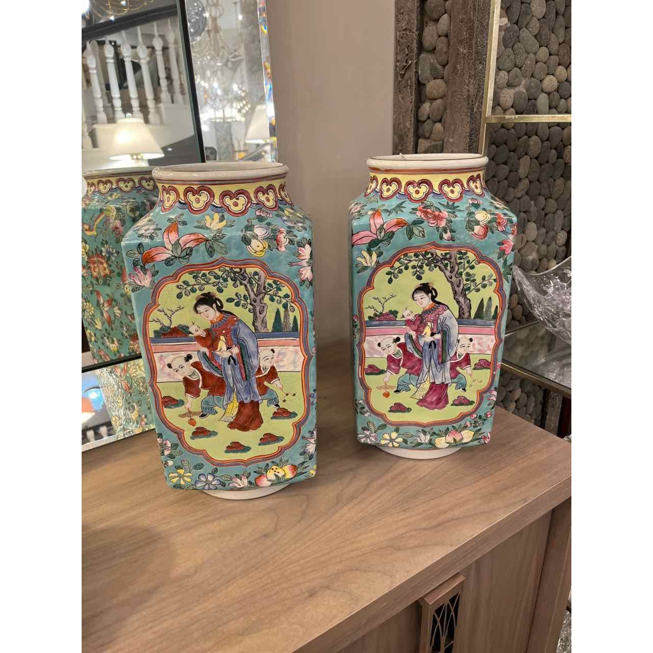 Pair of Chinese Vases