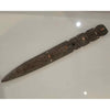 African Carved Wood Dagger
