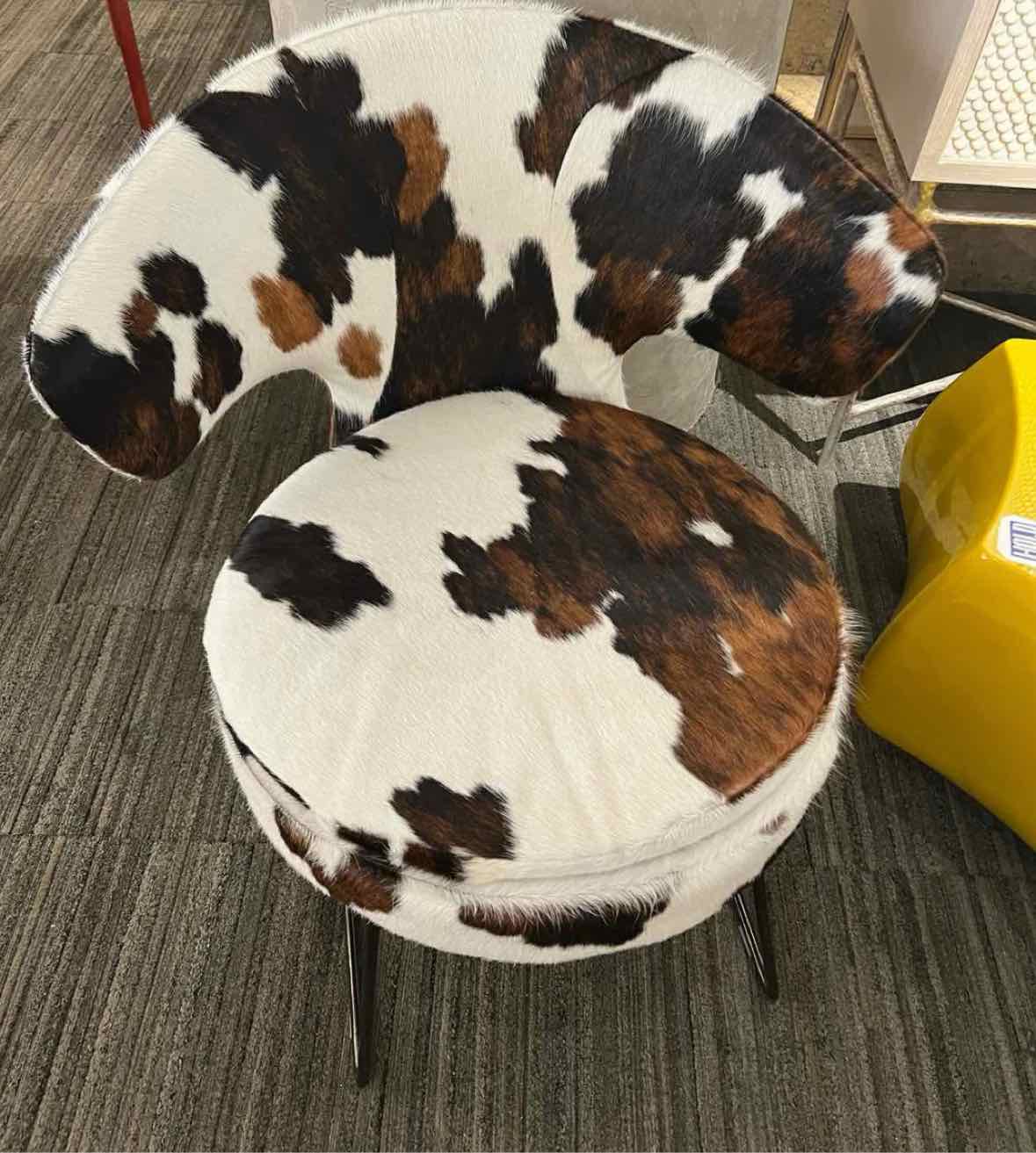 Pair of GAMMA Cowhide Chairs