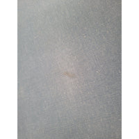 Blue Cotton Canvas Ross Dining Bench w/ Nailhead Trim by Serena & Lily (AS IS)