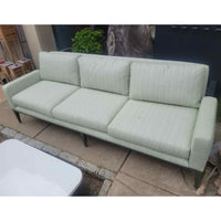 'Varenna' Green Upholstered 3-Seat Outdoor Sofa by Walters Outdoor