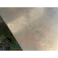 Aluminum Streamline 2-Drawer Aviator Desk (AS IS)