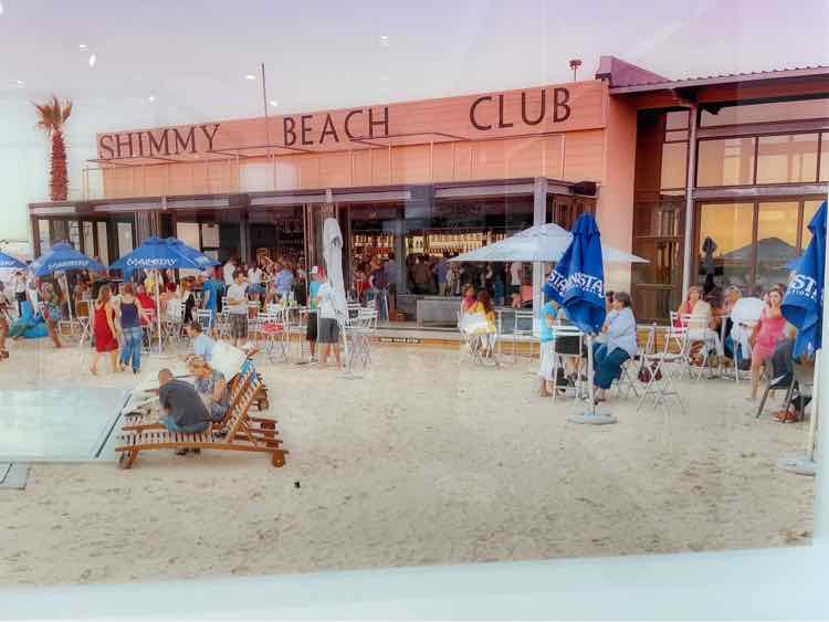 Shimmy Beach Club Acrylic Photo Print