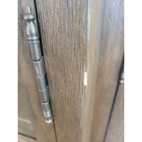 French Casement Oak Media Cabinet / Buffet by RH