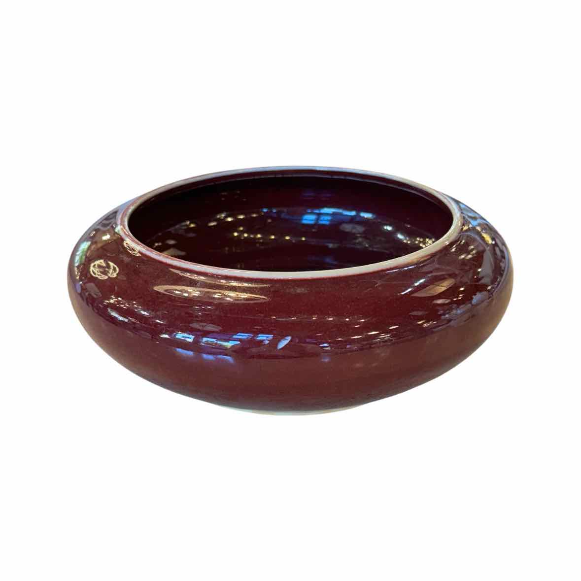 Maroon Ceramic Bowl
