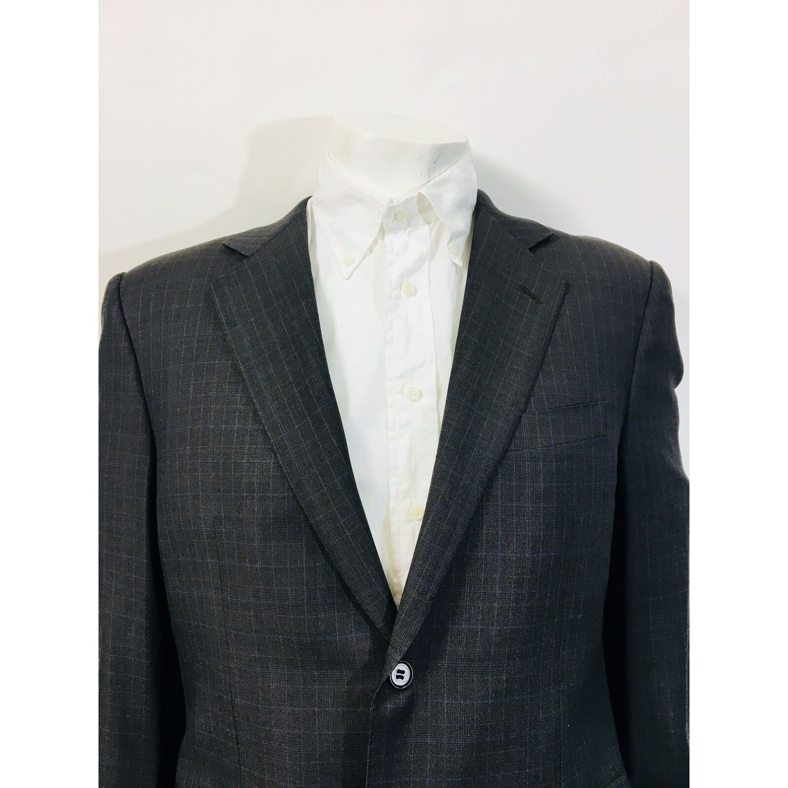 Canali Brown Size 50 Jacket - colletteconsignment.com