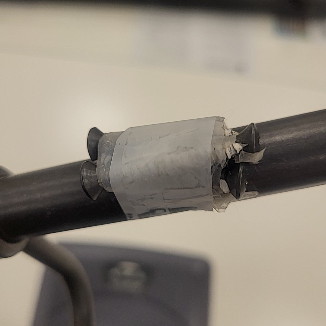 Wall-Mounted Iron Coat Rack Bar w/ 4 Hooks - colletteconsignment.com