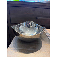 Small Hammered Wave Bowl, 7.5"DX4"H