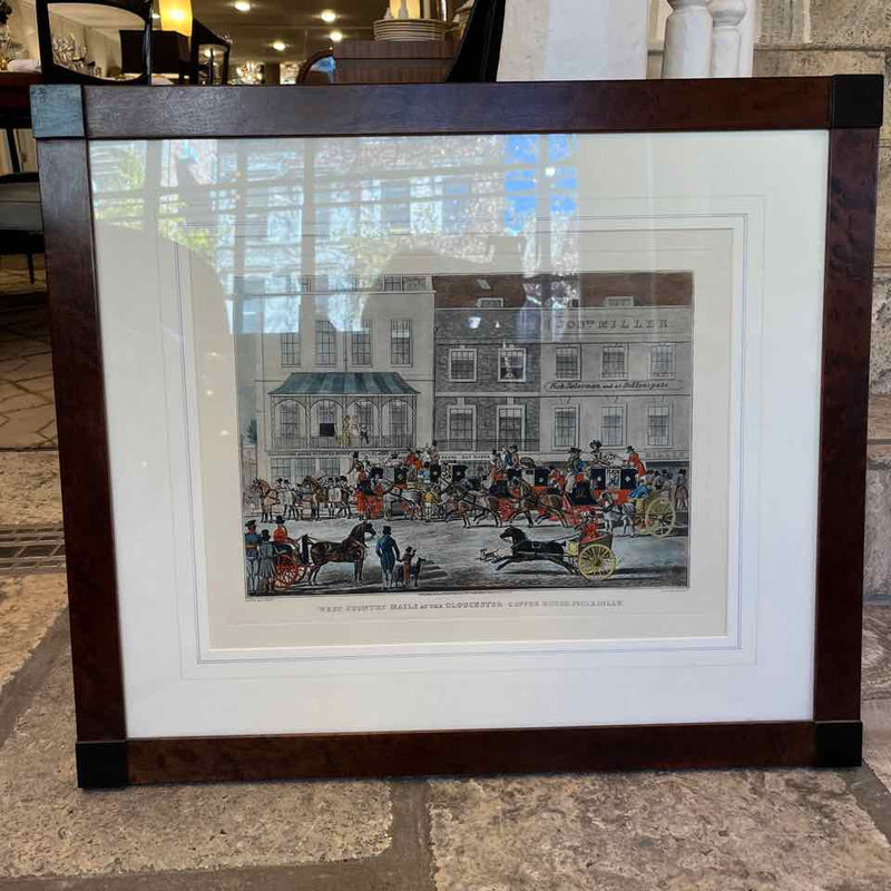 Pair of Framed and Matted London Scenes