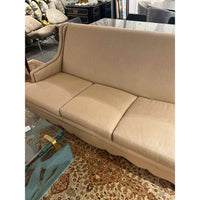 Bunny Williams Camel Sofa with Rogers and Goffigon Fabric