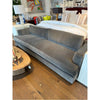 Performance Velvet Slate Sofa, 105"Lx40"Dx30"H