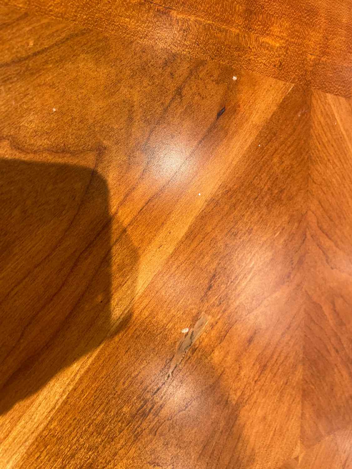 British Colonial Rectangular Raffia Coffee Table (AS IS)