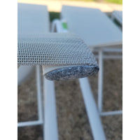 PAIR of Flight Sling Adjustable Aluminum Chaise Lounges by Brown Jordan (AS IS)