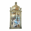 Hollywood Regency Style Gray Painted Venetian Mirror