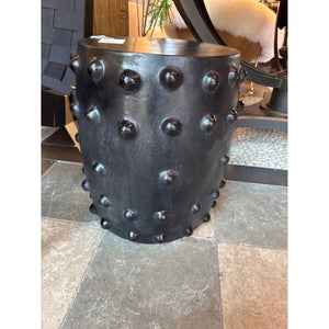 Black Ceramic Garden Stool