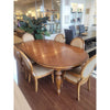 Vintage Drexel Heritage Dining Table w/ 2 Leaf Extensions & 4 Foam Pads