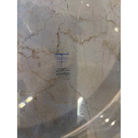 Paola Navone Argento Dots Glass Bowl for Egizia 14"Diam x 6"H - colletteconsignment.com
