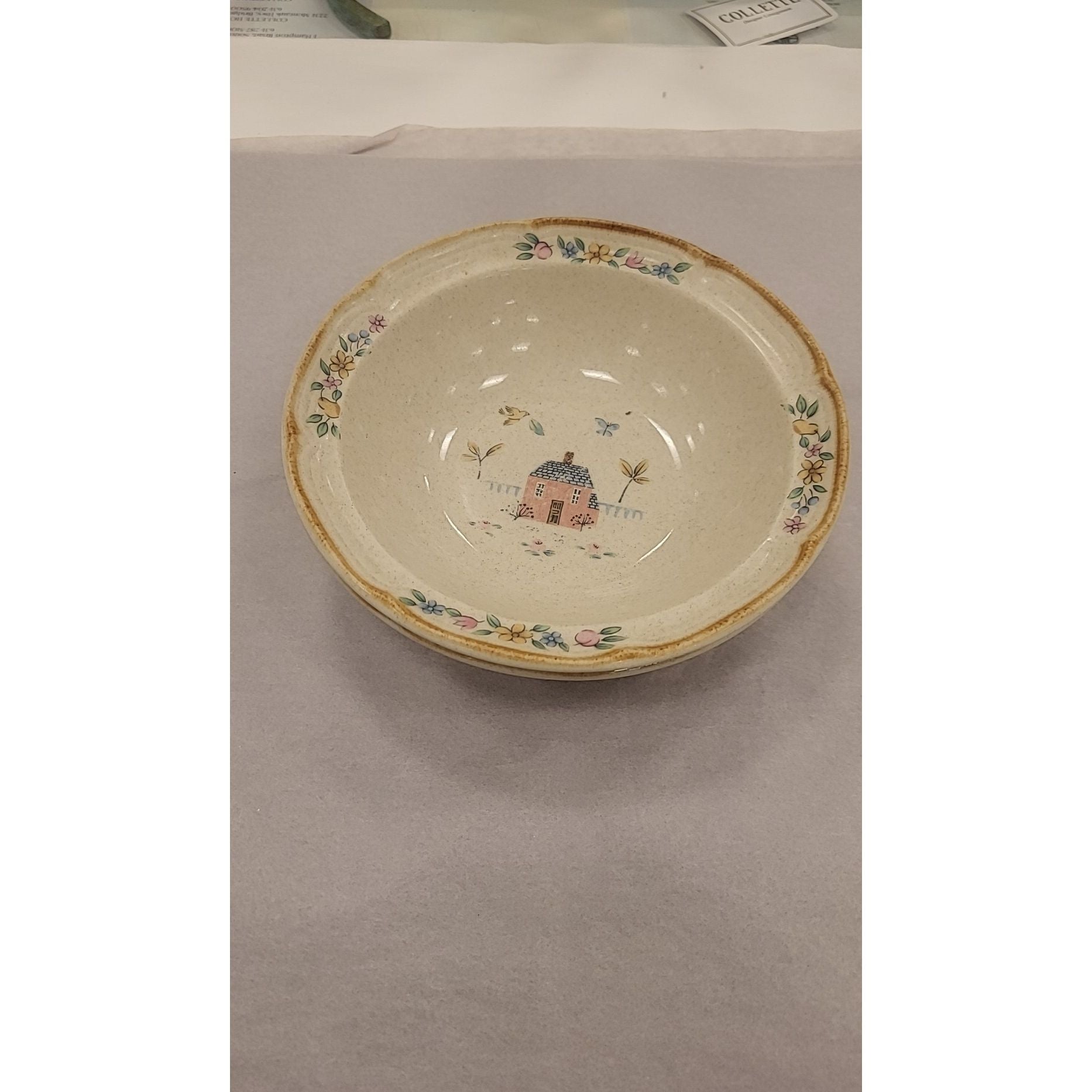 Pair of Homestead Stoneware Bowls