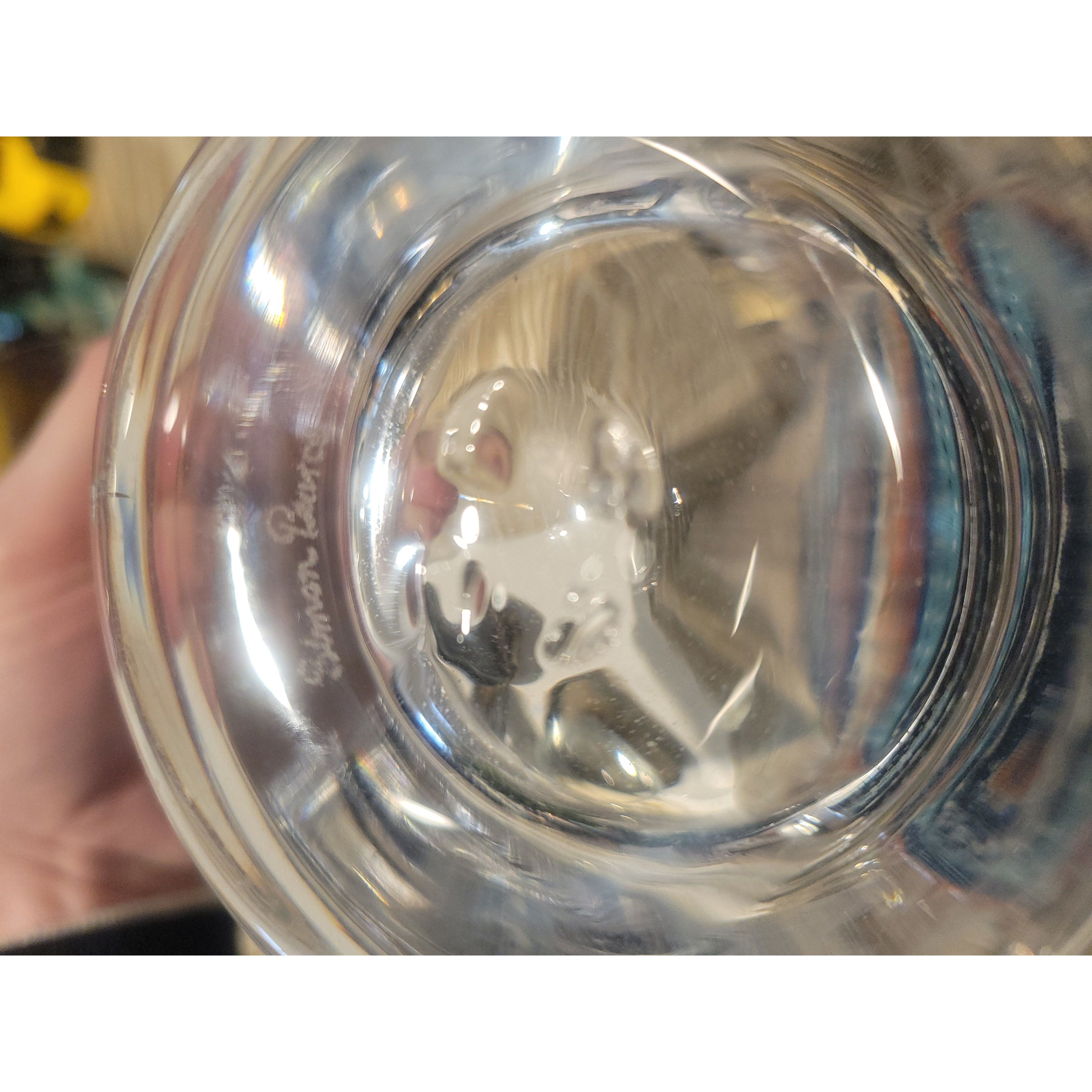 Simon Pearce Flared Glass Bowl - colletteconsignment.com