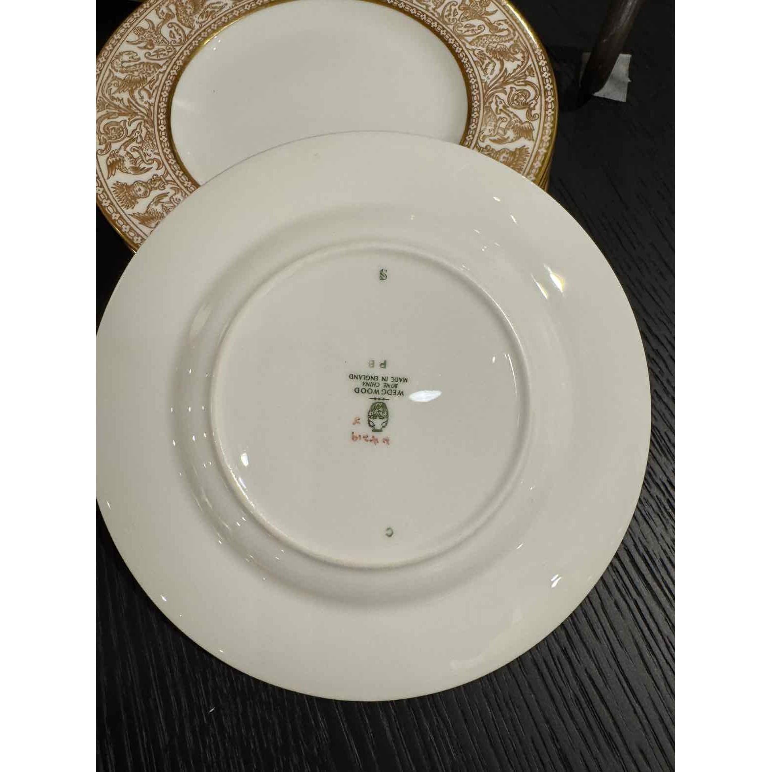 Set of Eight Bread & Butter Plates, Wedgewood Florentine, 6" Dia