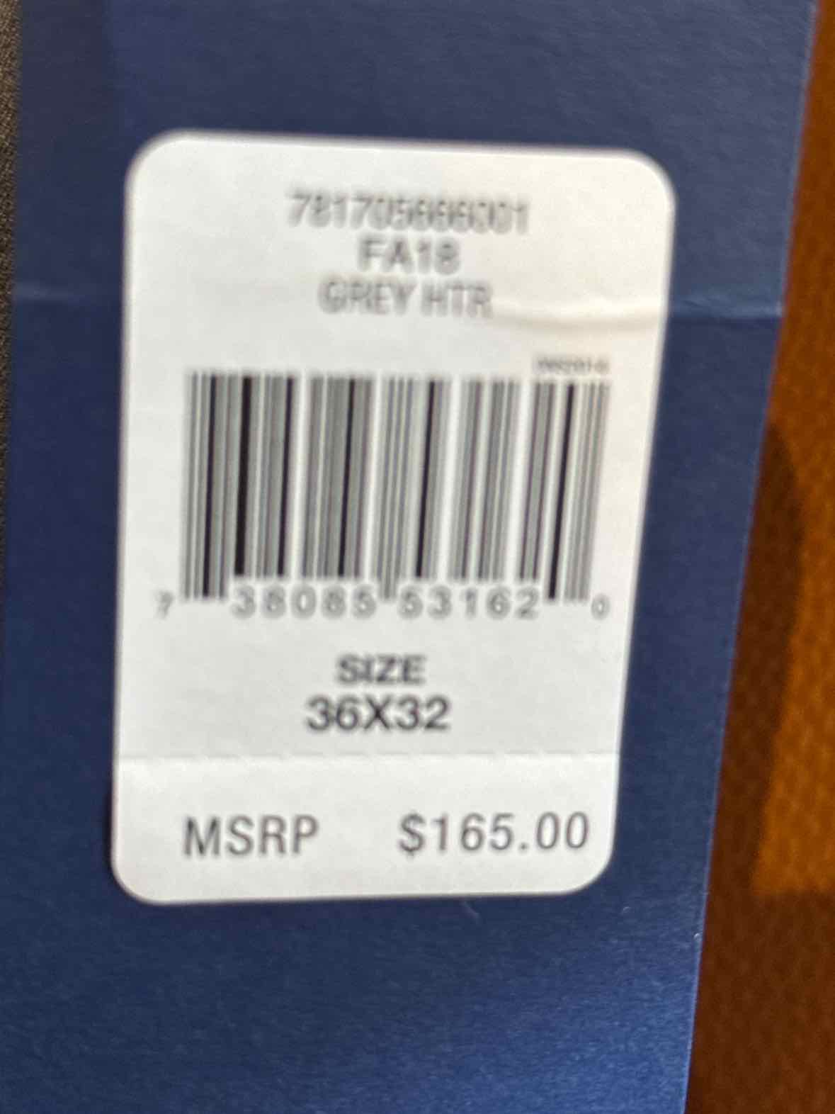 Men's Ralph Lauren Mens Size 36-32 Gray Pants