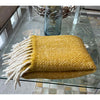 Yellow Wool Throw