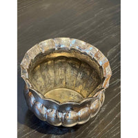 Silverplate Scalloped Edge Jardiniere