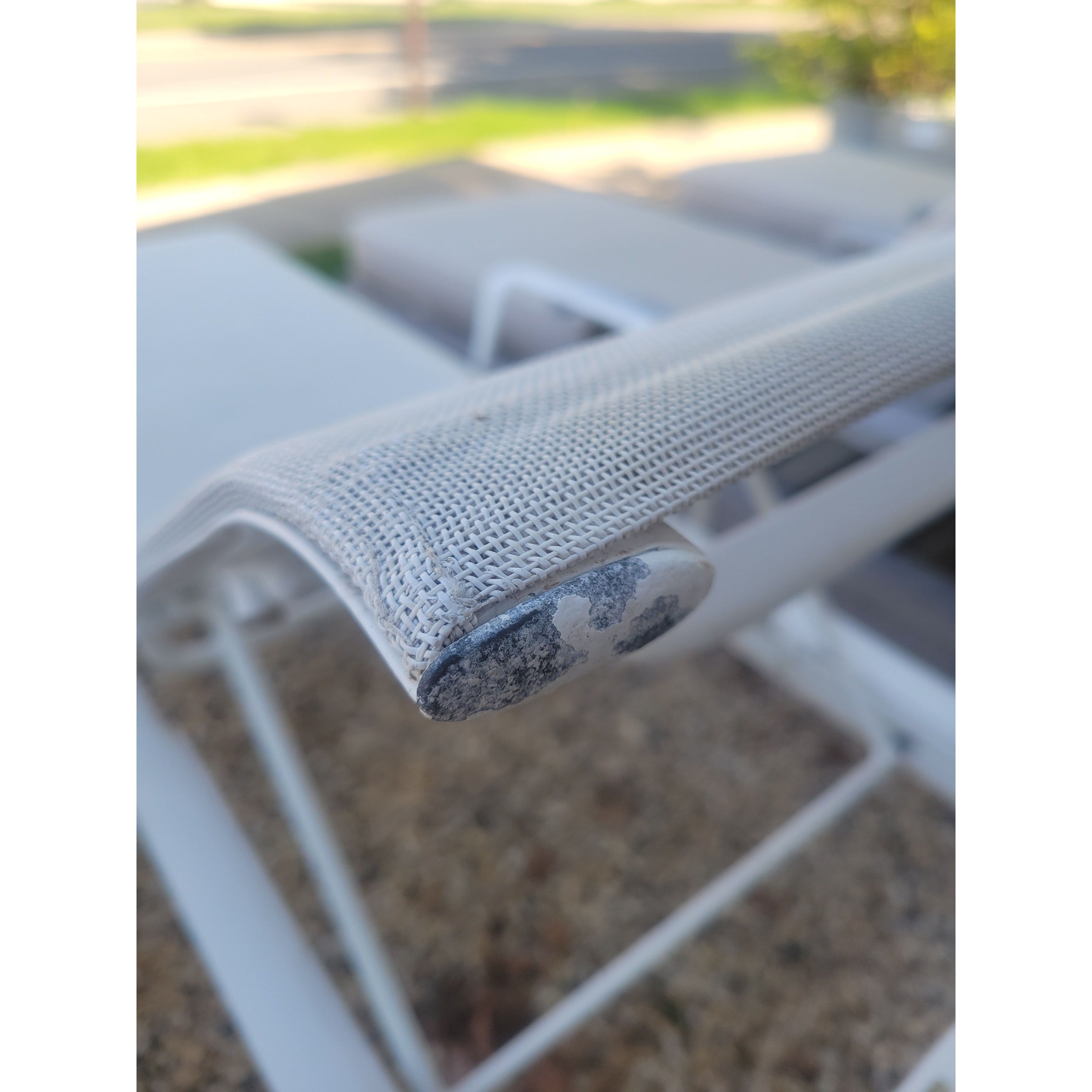 PAIR of Flight Sling Adjustable Aluminum Chaise Lounges by Brown Jordan (AS IS)