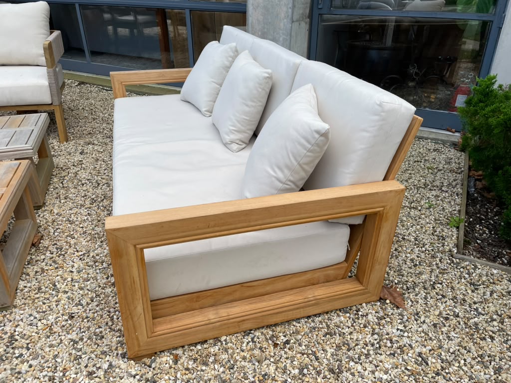 Teak Outdoor Sofa