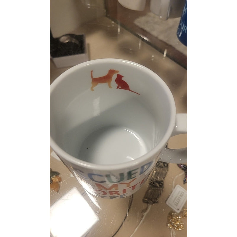 Ceramic "Rescued Is My Favorite Type" Mug