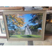 Windmill Photo in Wood Frame - colletteconsignment.com