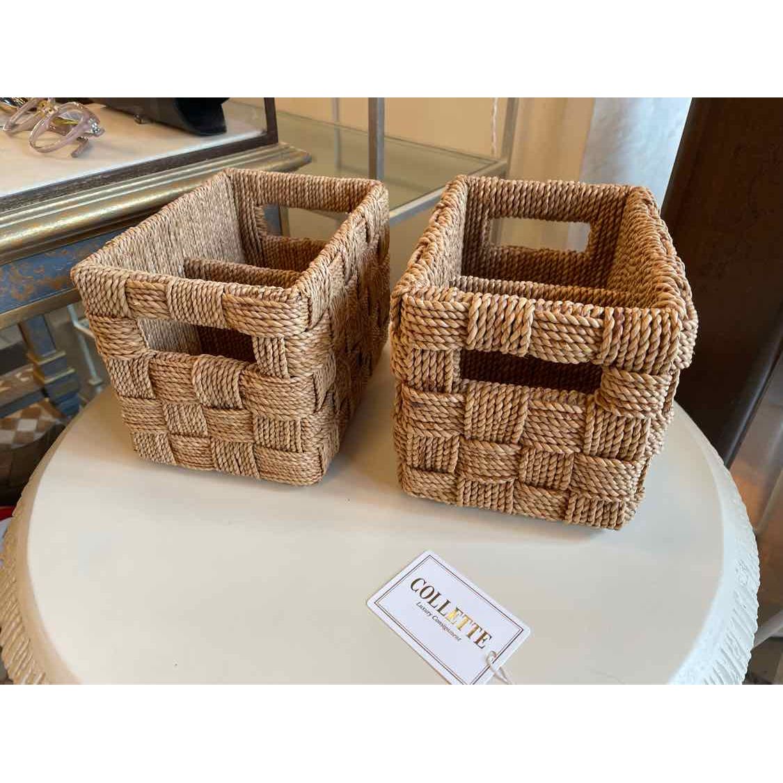 PAIR of Rope Cubes