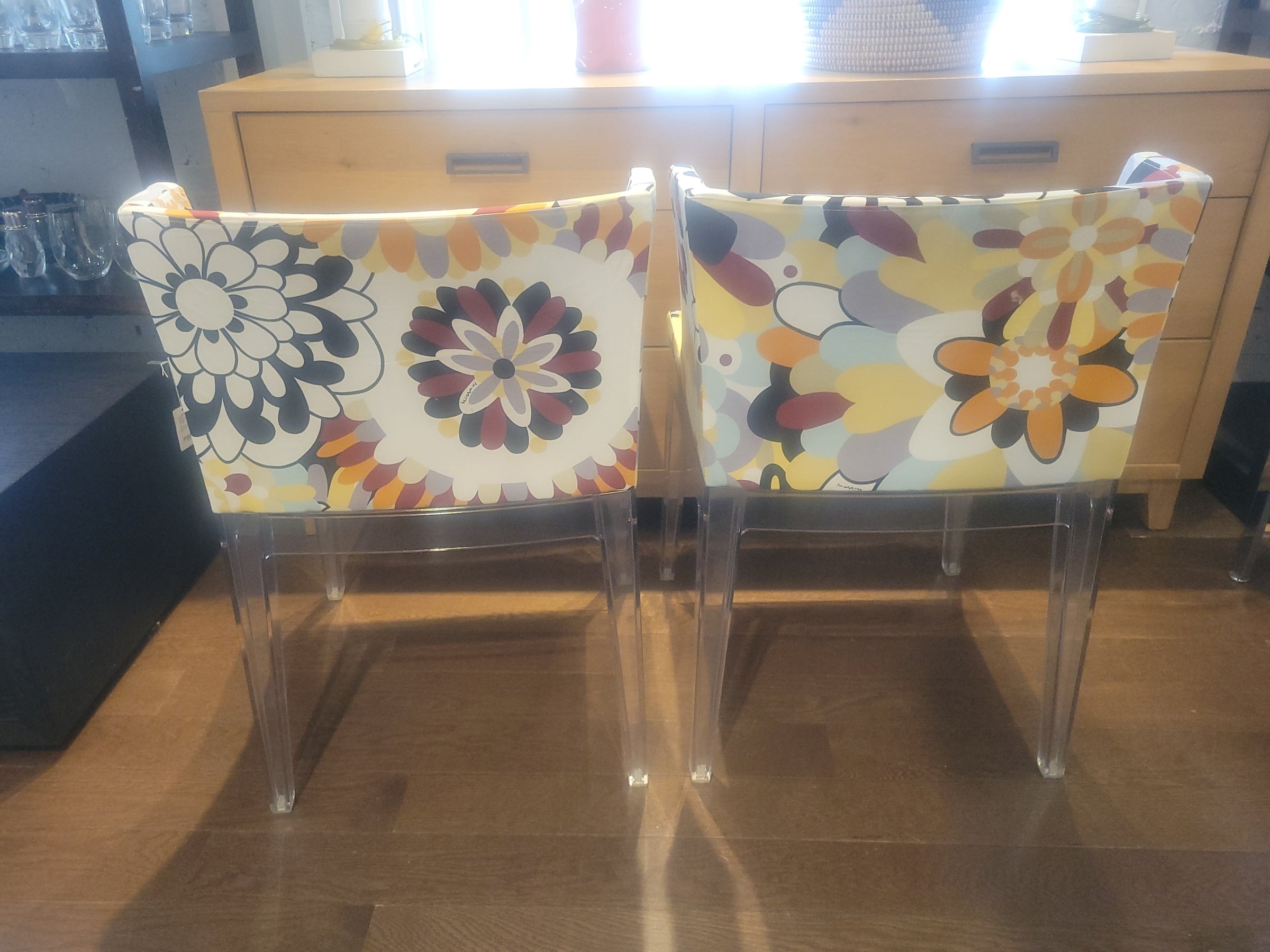PAIR of Mademoiselle a la Mode Floating Chairs by Philippe Starck for Kartell
