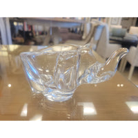 Sasaki Glass Elephant Candy Dish