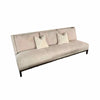 Christian Liaigre Latin Sofas in Oak 'Equestre' finish and Carmel Suede