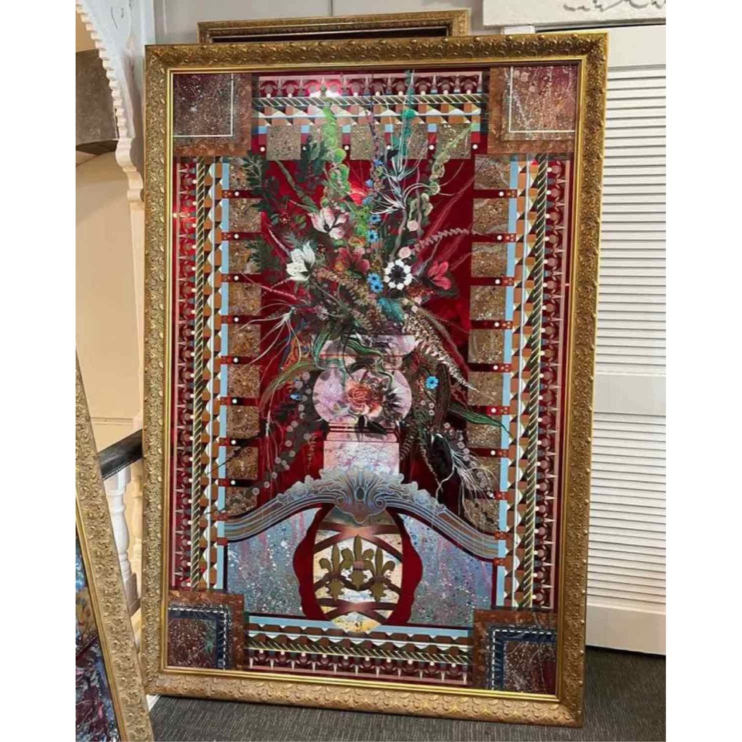 St. Moritz Painted Acrylic Panels (4 INDIVIDUAL PANELS)