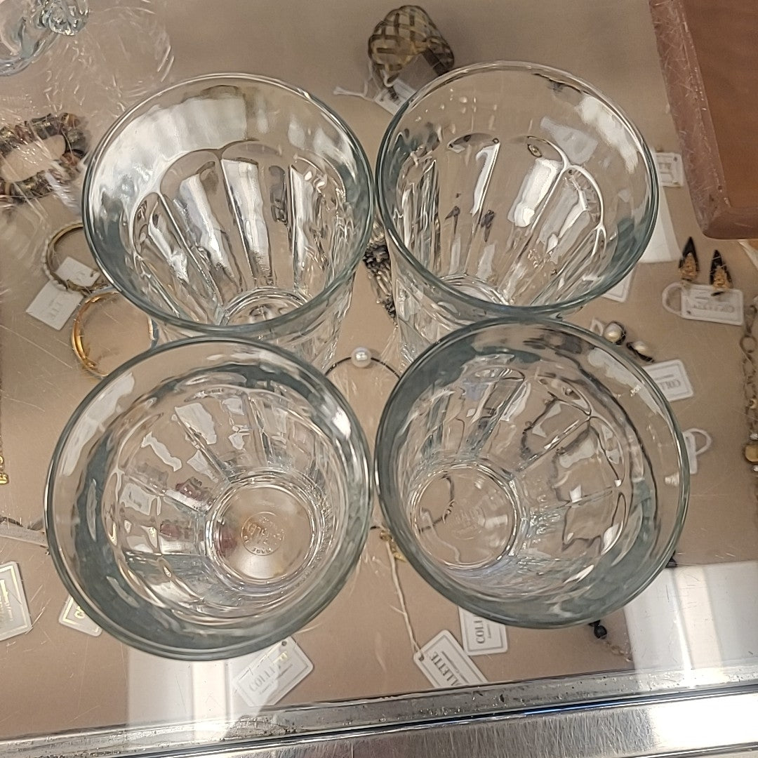 Set of 4 Duralex Glass Tumblers