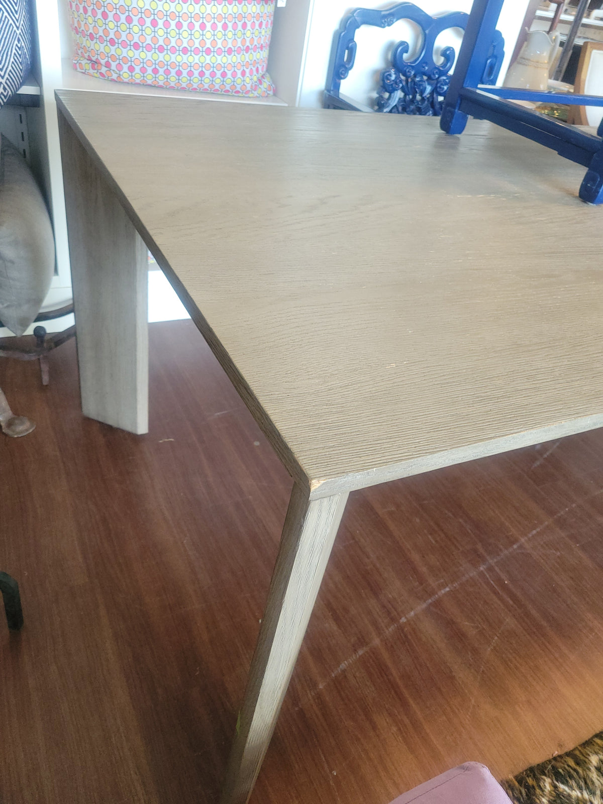Arles 9-ft Gray Oak Dining Table by RH (AS IS)