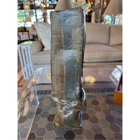 Ikebana Green Tower Sculptural Vase