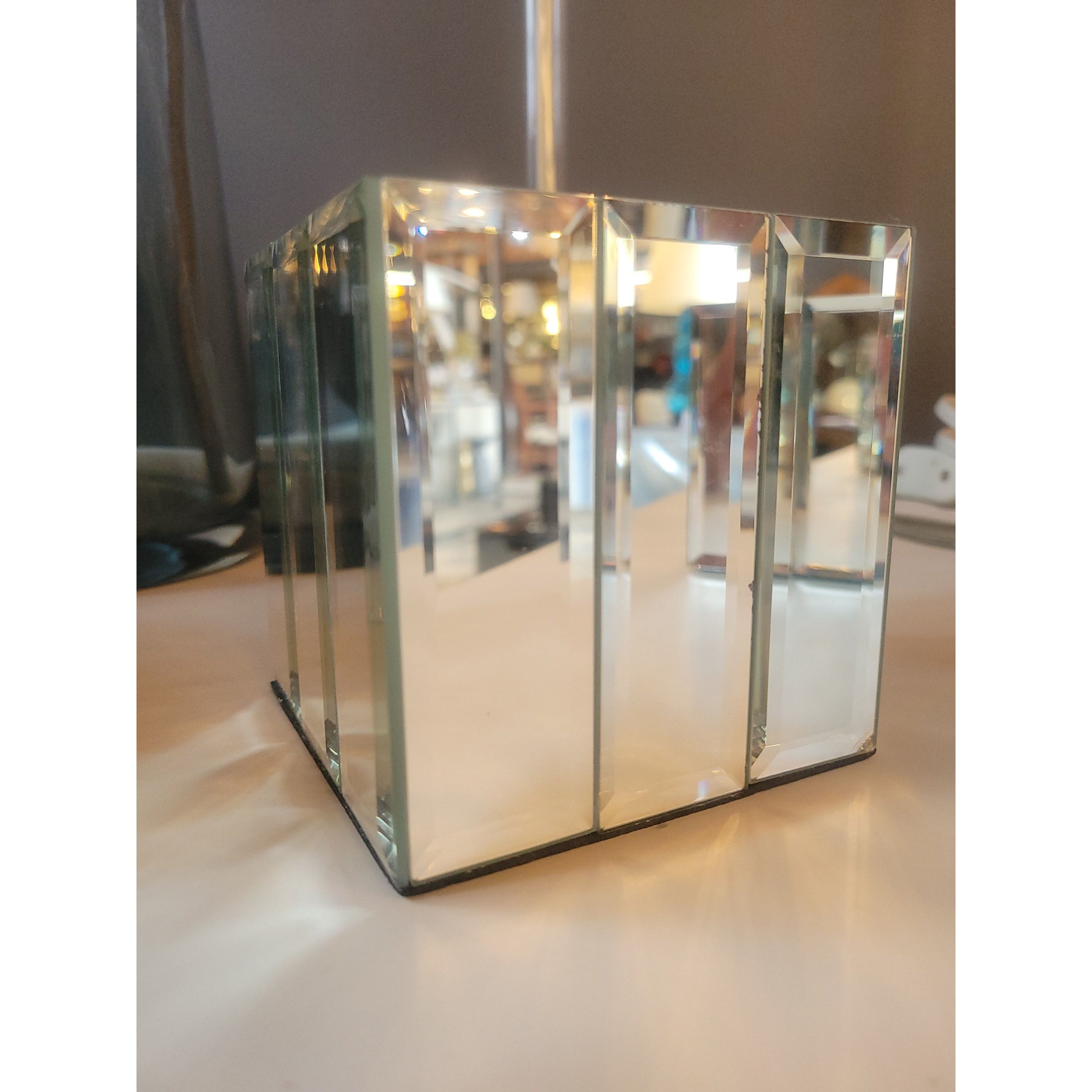 Mirror Glass Cube