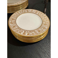 Set of Eight Bread & Butter Plates, Wedgewood Florentine, 6" Dia