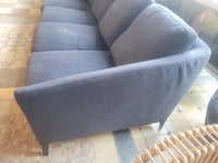 Navy 4-Seat Malacorte Sofa by Antonio Citterio for B&B Italia / Maxalto (AS IS)