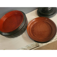 Antique Burmese Lacquer Monk Bowl Set (As Is)